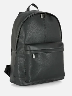 Faux Leather Backpack|Primark Hot