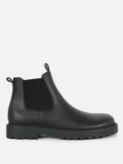 Faux Leather Chelsea Boots|Primark