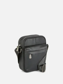 Faux Leather Cross Body Bag|Primark Clearance
