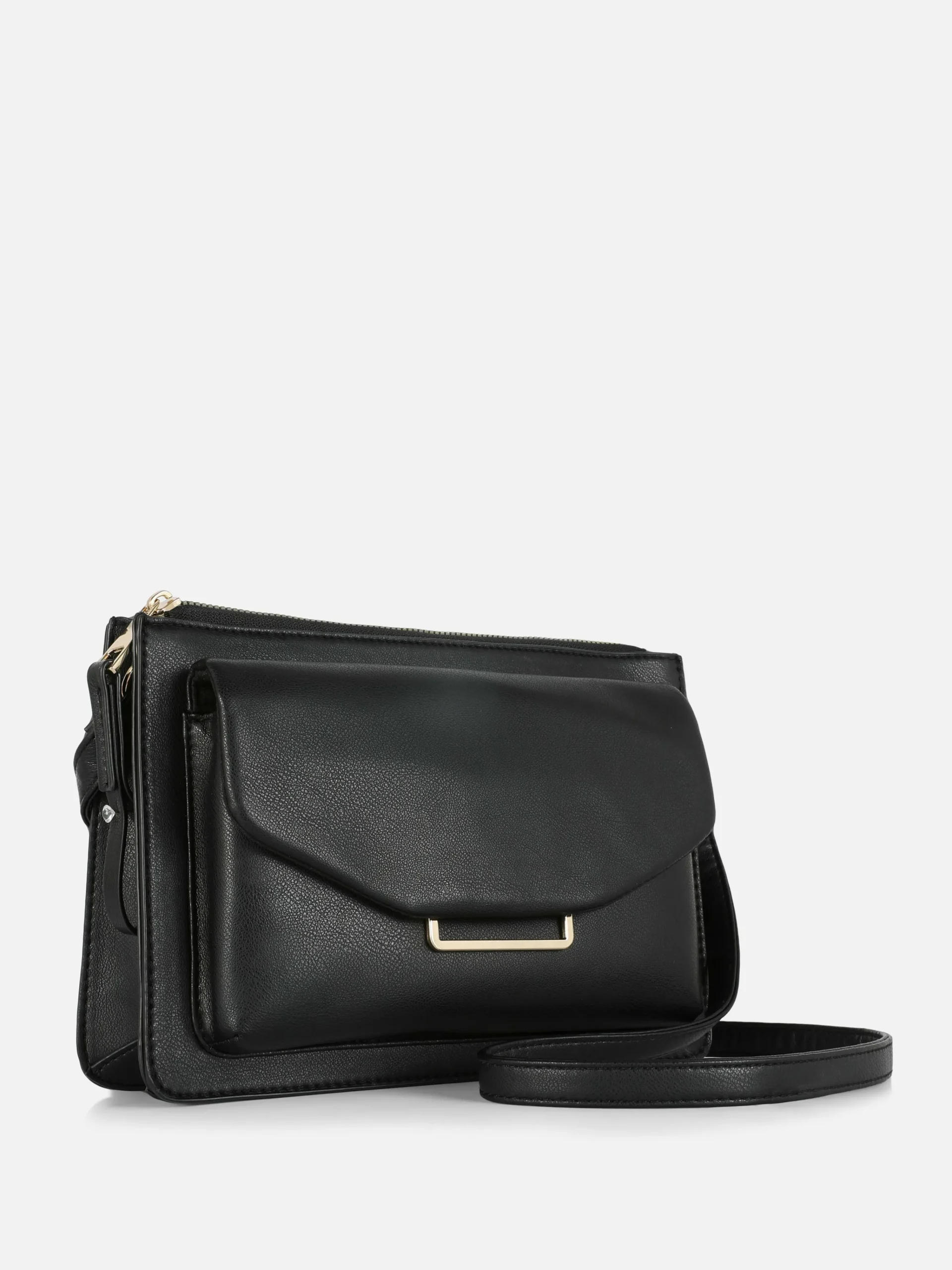 Faux Leather Crossbody Bag|Primark New