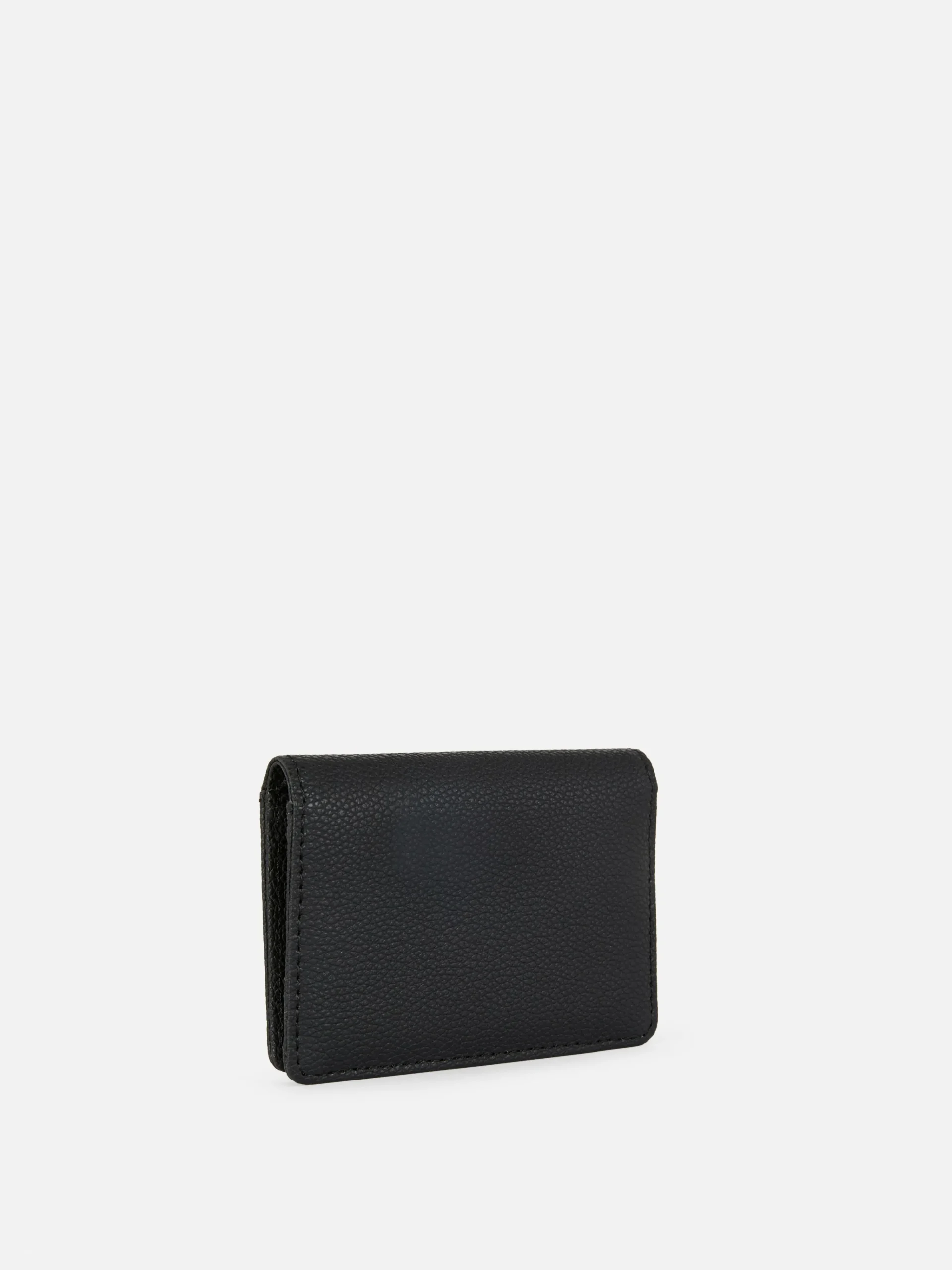 Faux Leather Folded Card Holder|Primark