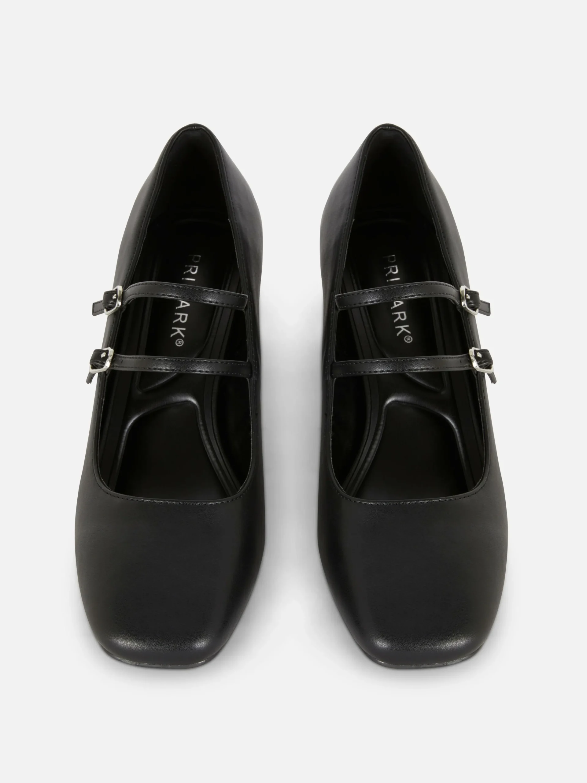 Faux Leather Heeled Mary Janes|Primark Online