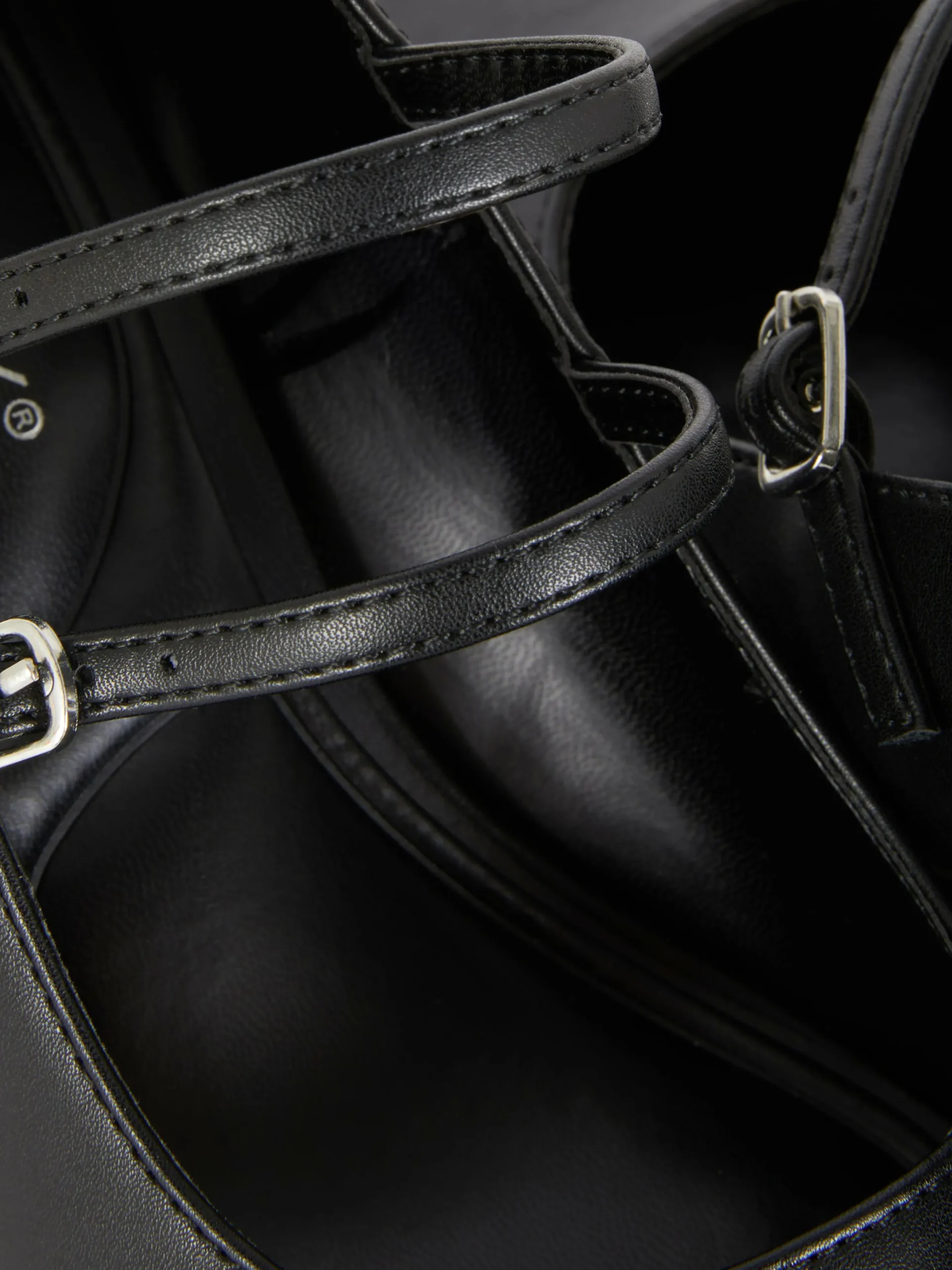 Faux Leather Heeled Mary Janes|Primark Online