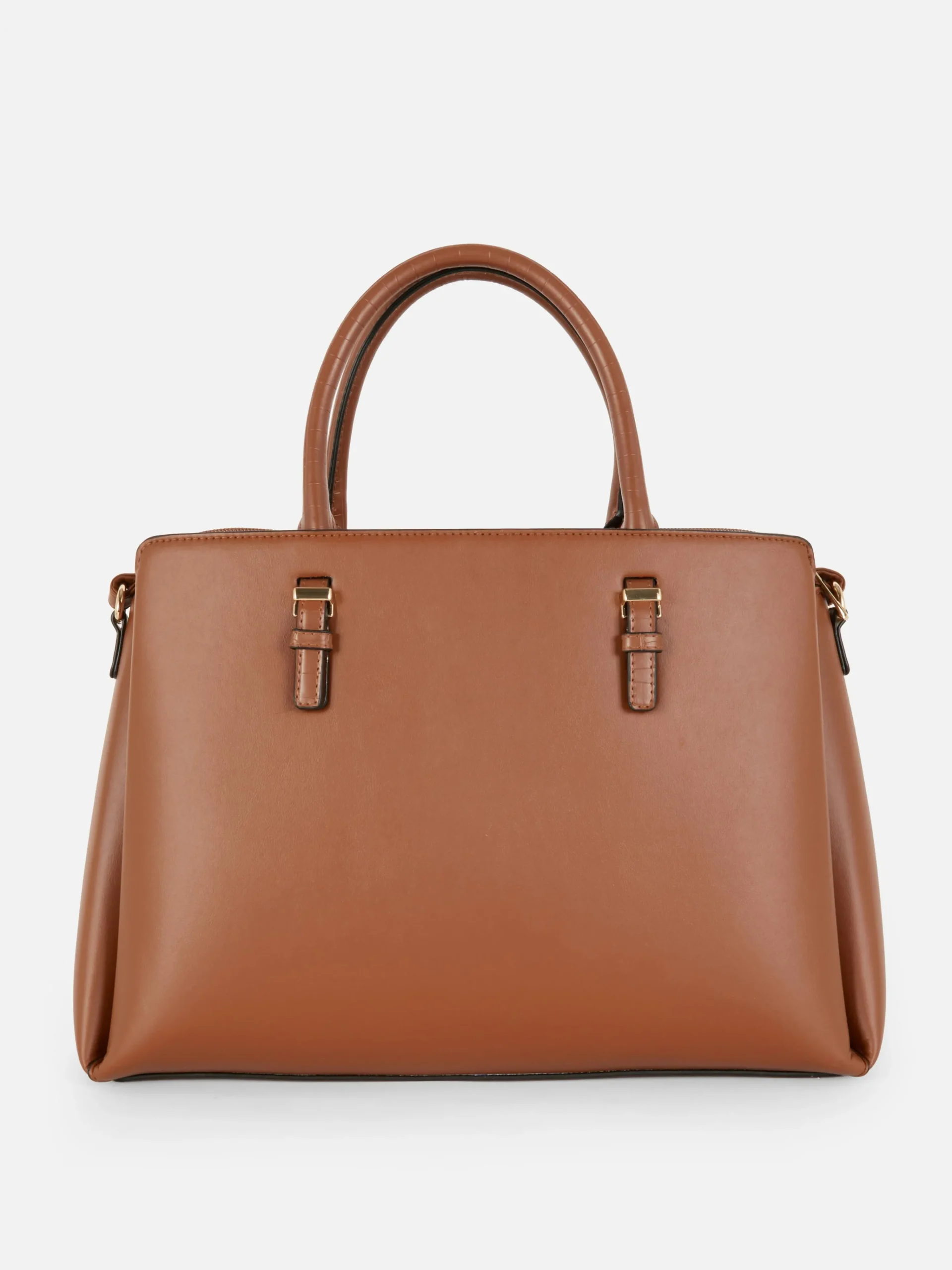 Faux Leather Removable Pouch Tote|Primark Hot