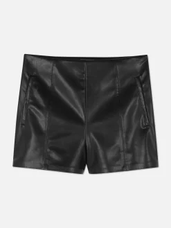 Faux Leather Shorts|Primark Best