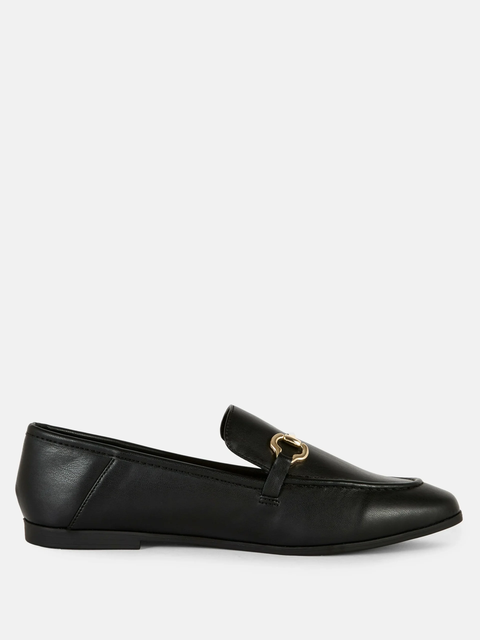 Faux Leather Snaffle Loafers|Primark Clearance