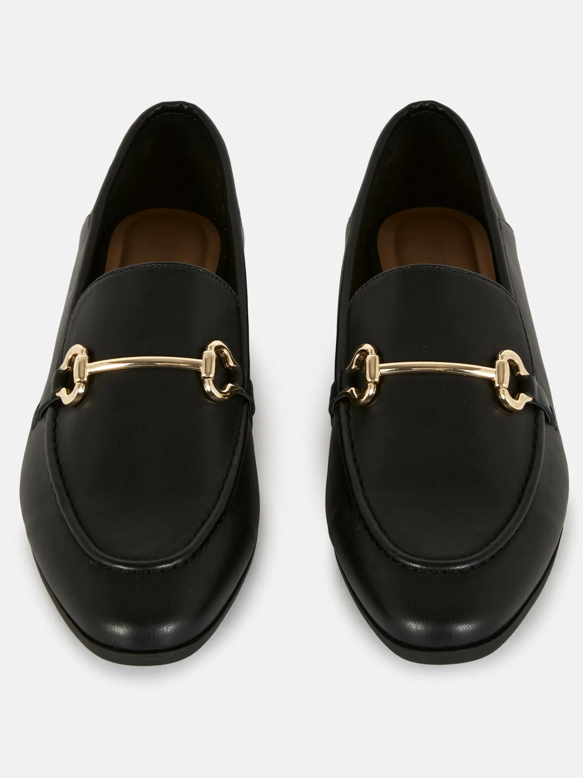 Faux Leather Snaffle Loafers|Primark Clearance