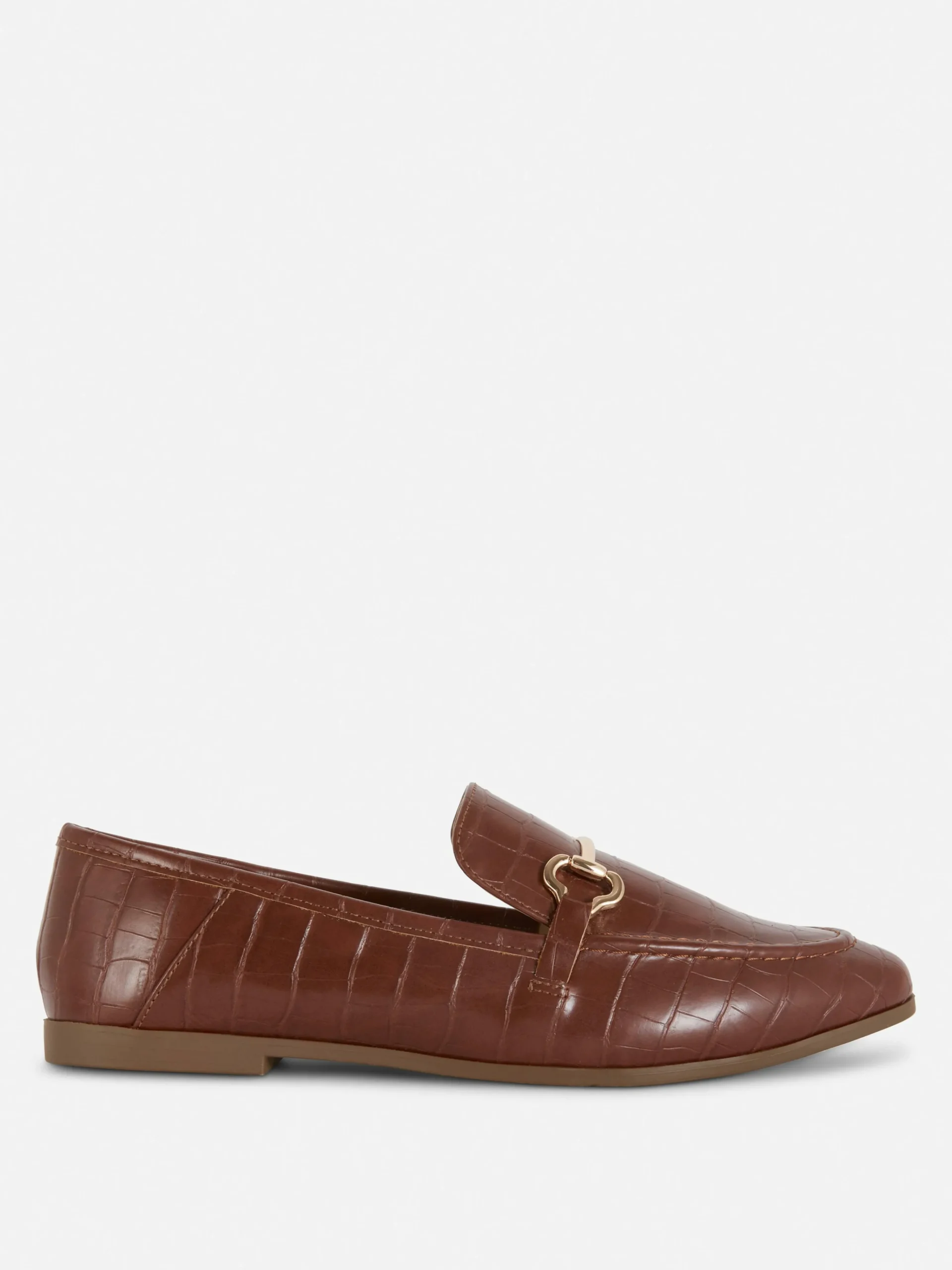 Faux Leather Snaffle Loafers|Primark Online