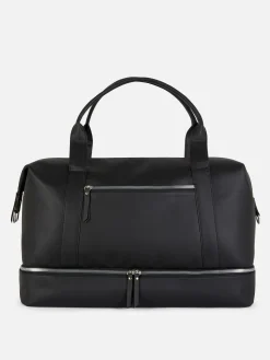 Faux Leather Weekender|Primark Clearance