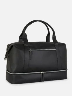 Faux Leather Weekender|Primark Clearance