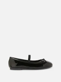 Faux Patent Ballerinas|Primark New
