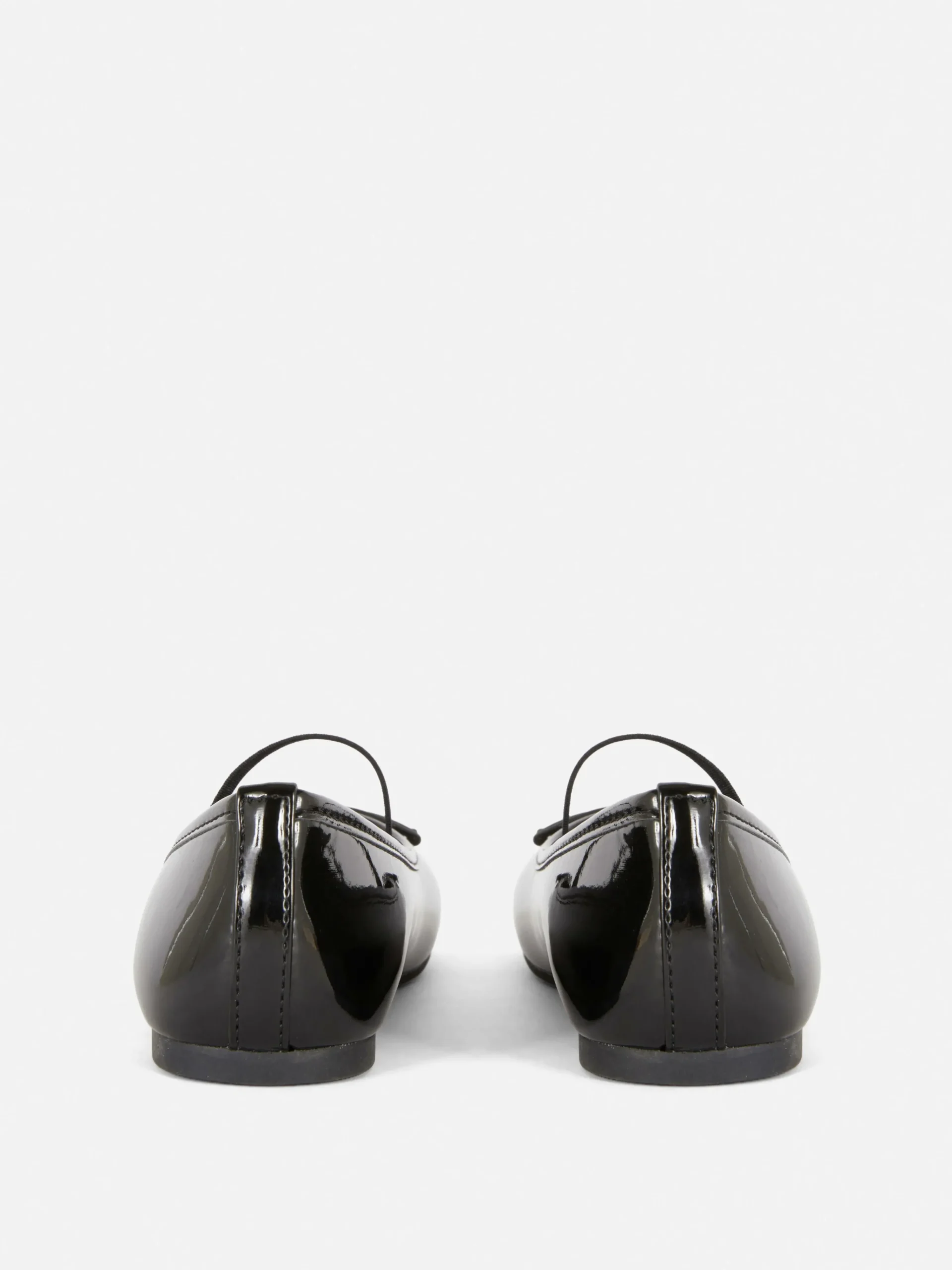 Faux Patent Ballerinas|Primark New