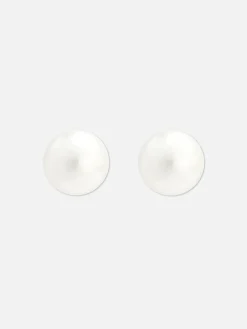 Faux Pearl Stud Earrings|Primark