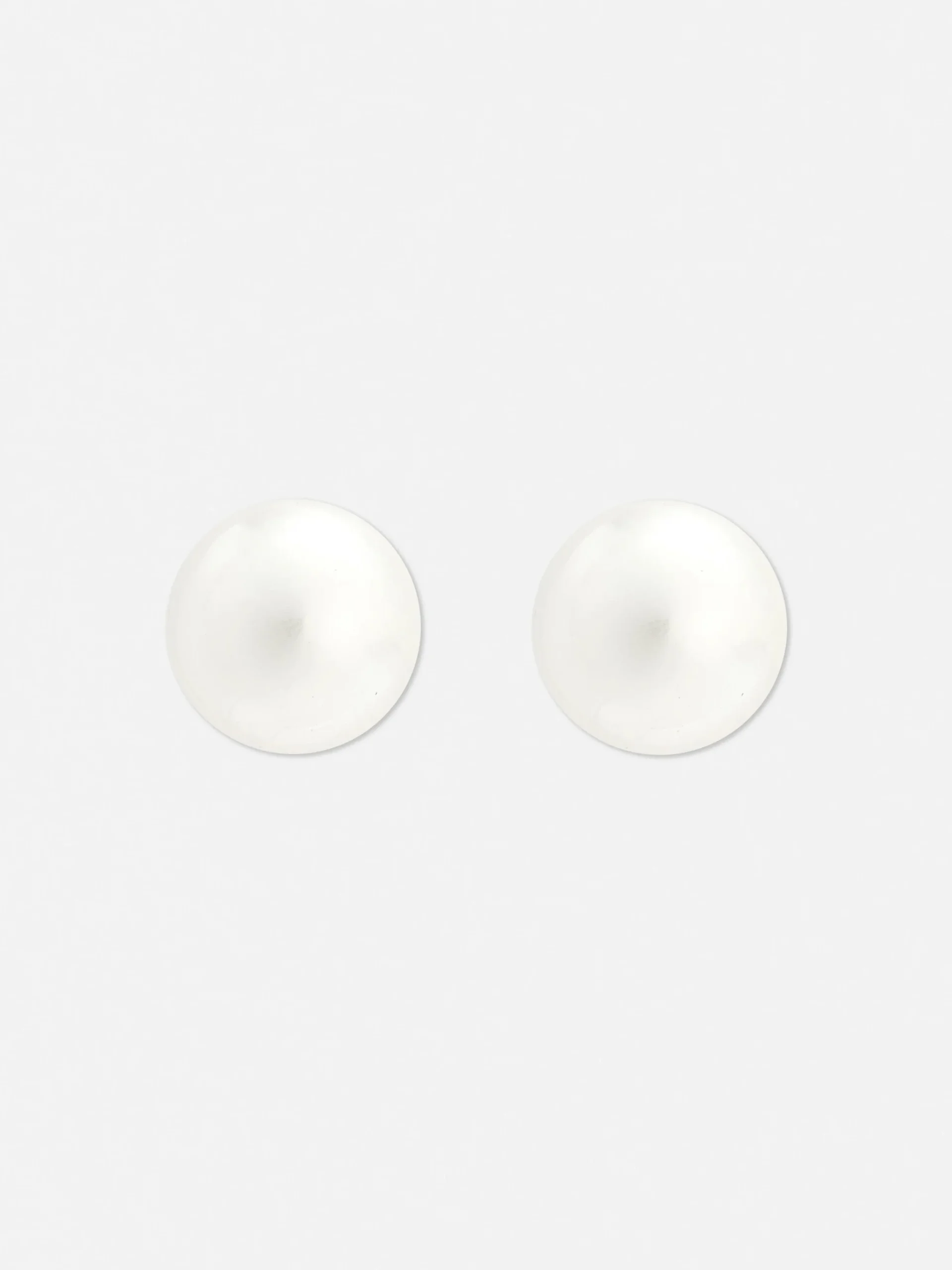 Faux Pearl Stud Earrings|Primark