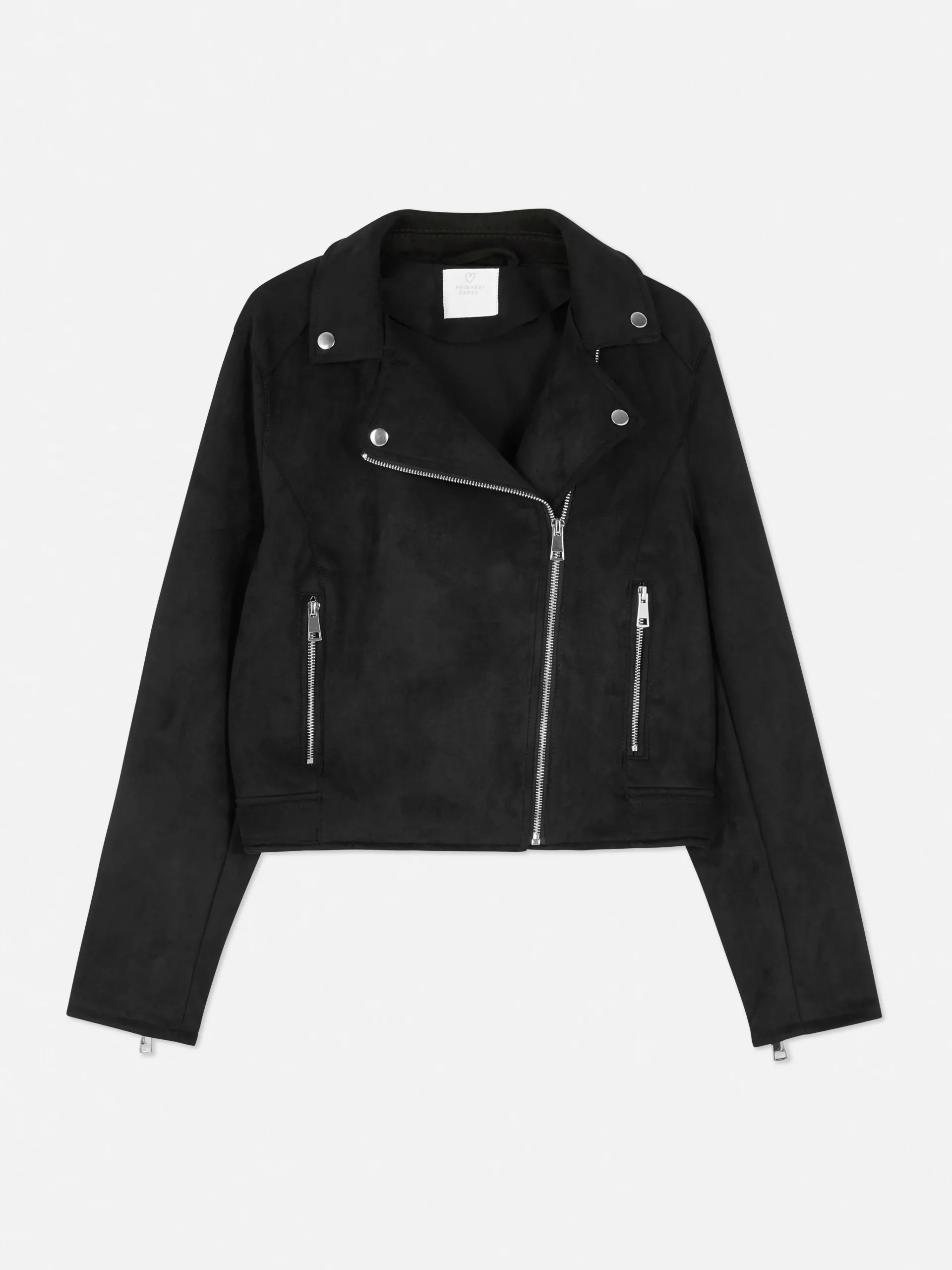 Faux Suede Biker Jacket|Primark Discount