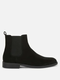Faux Suede Chelsea Boots|Primark New