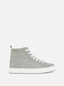 Faux Suede Chunky High Tops|Primark New