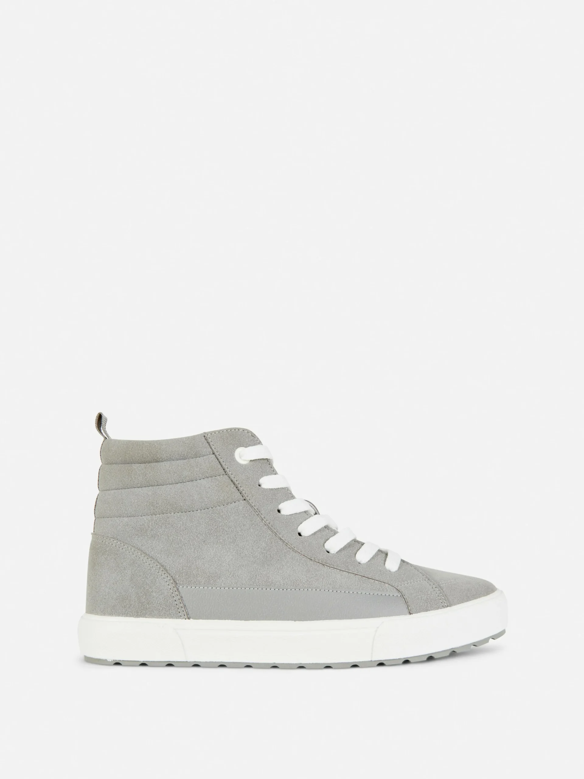 Faux Suede Chunky High Tops|Primark New