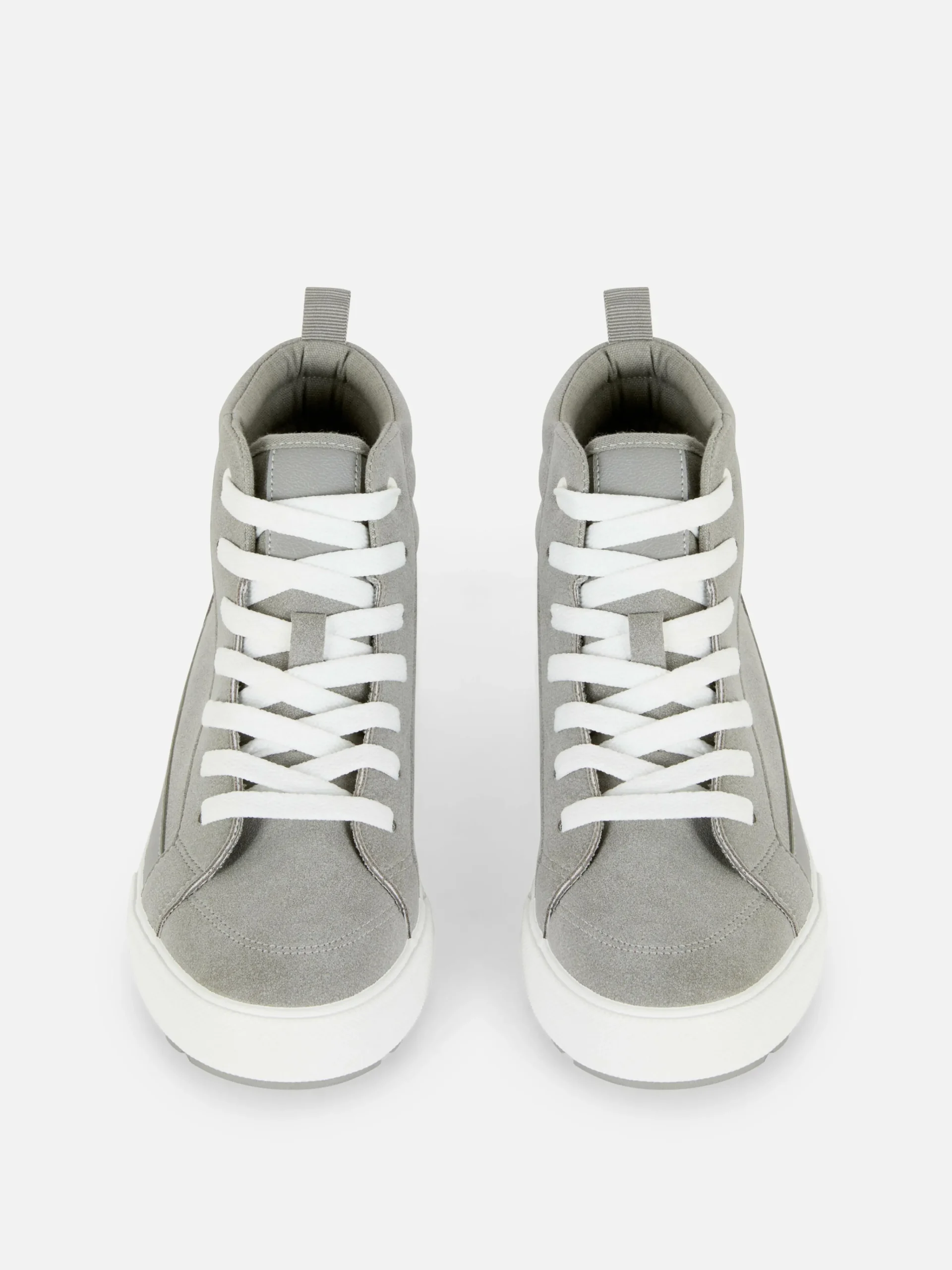 Faux Suede Chunky High Tops|Primark New