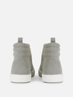 Faux Suede Chunky High Tops|Primark New