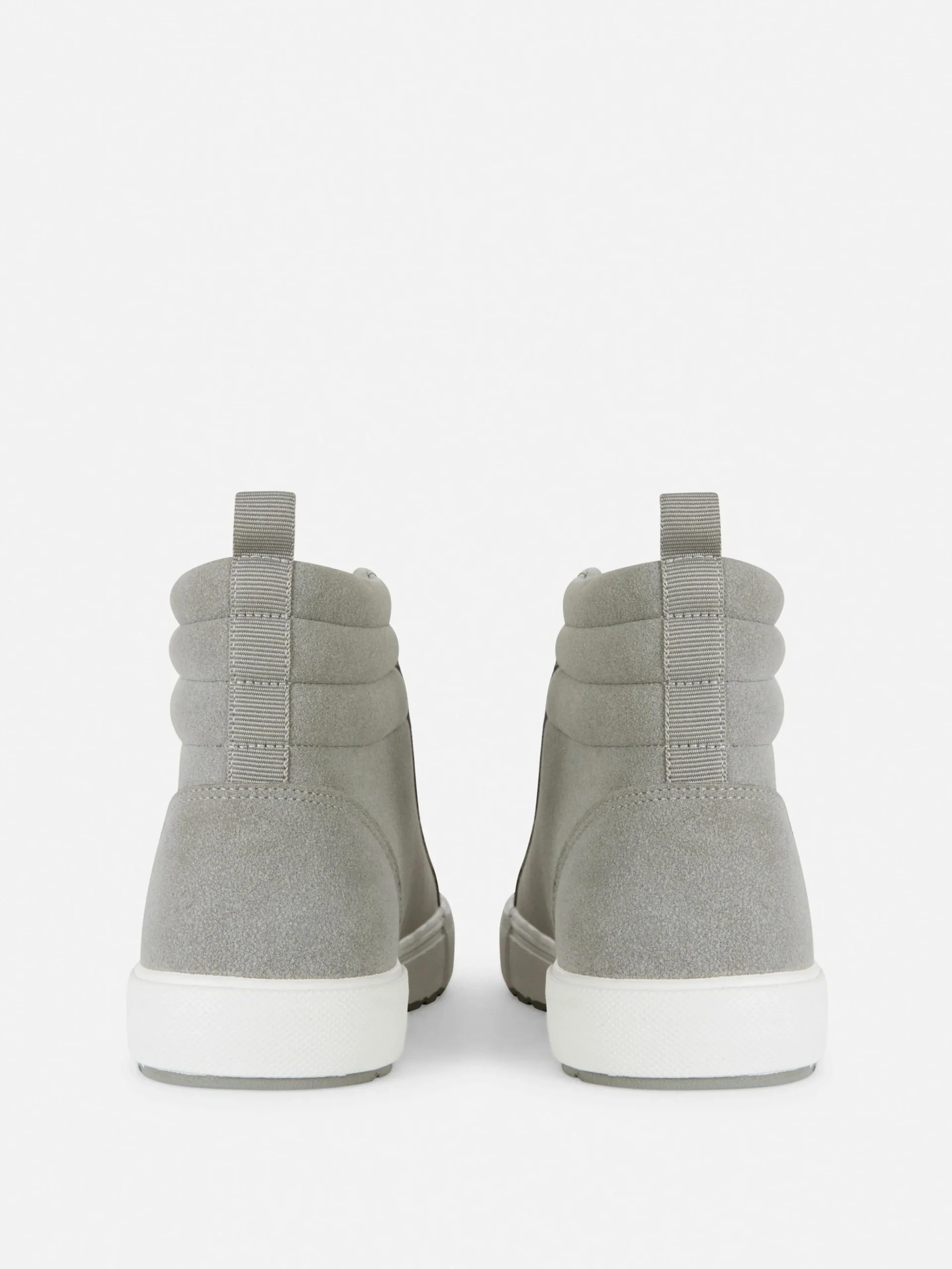 Faux Suede Chunky High Tops|Primark New