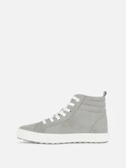 Faux Suede Chunky High Tops|Primark New