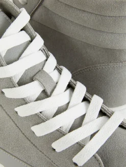 Faux Suede Chunky High Tops|Primark New
