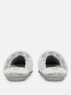 Faux Suede Slippers|Primark Online