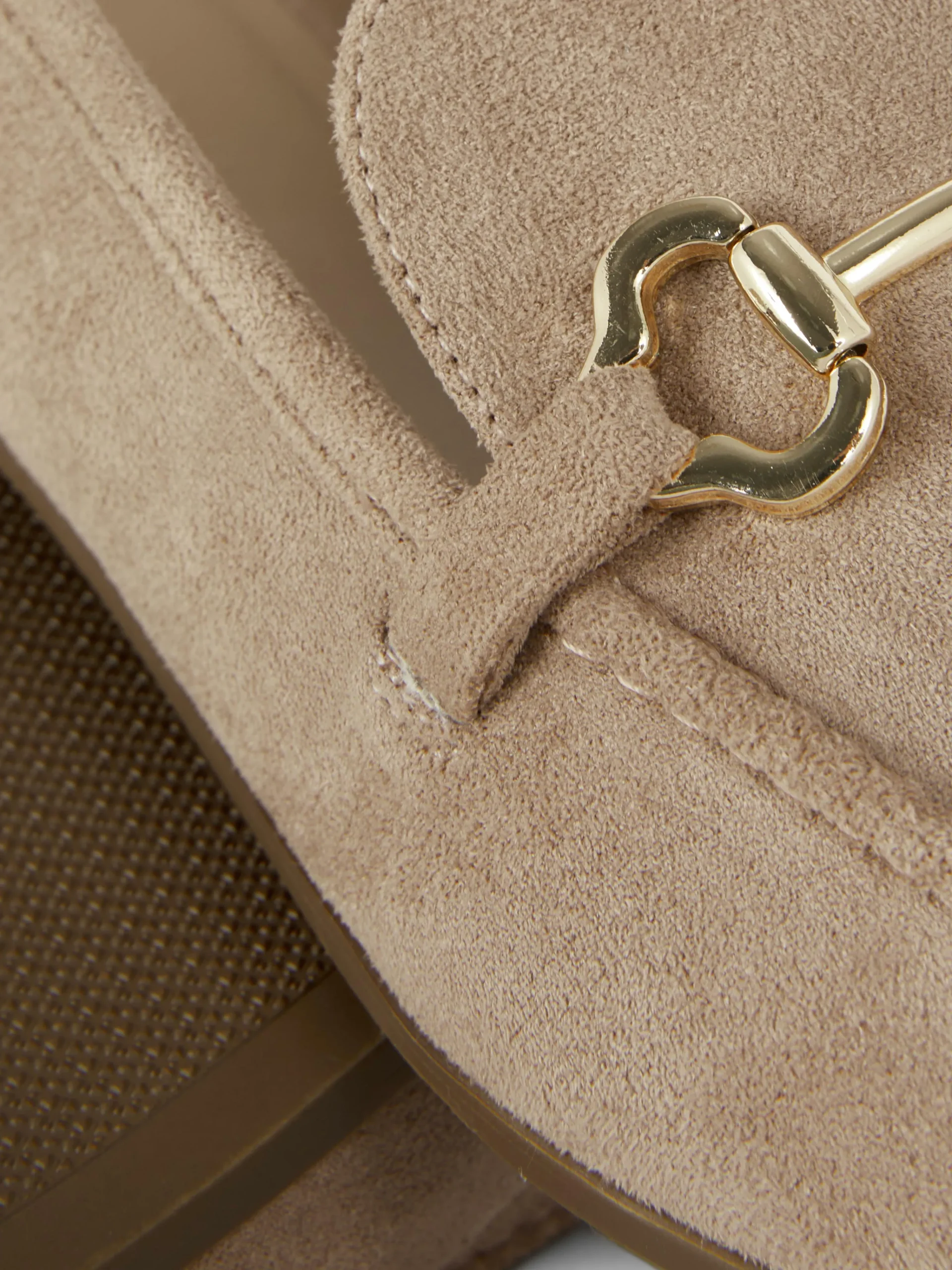 Faux Suede Snaffle Loafers|Primark Hot