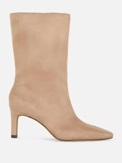 Faux Suede Stiletto Boots|Primark Sale