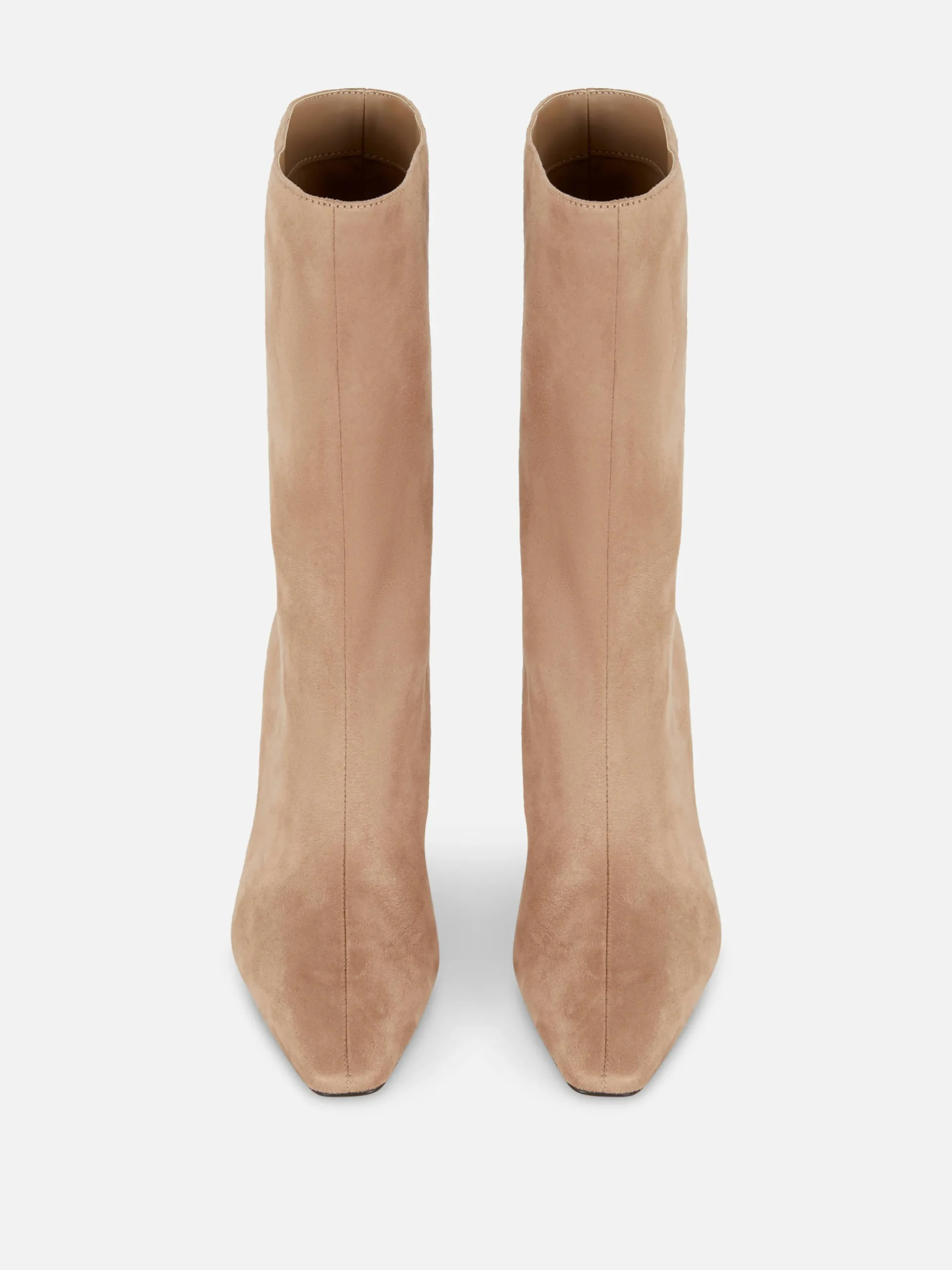 Faux Suede Stiletto Boots|Primark Sale