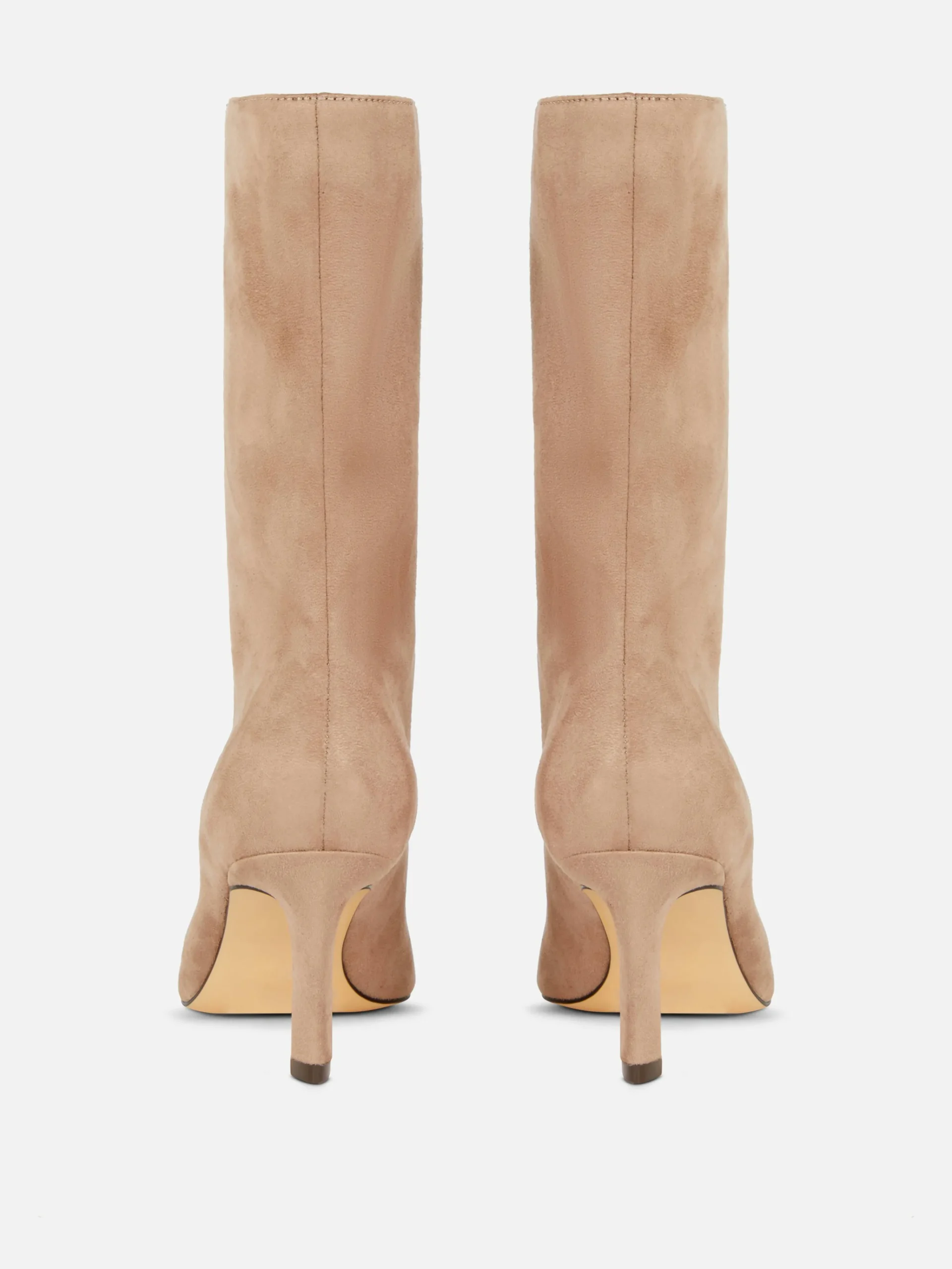 Faux Suede Stiletto Boots|Primark Sale