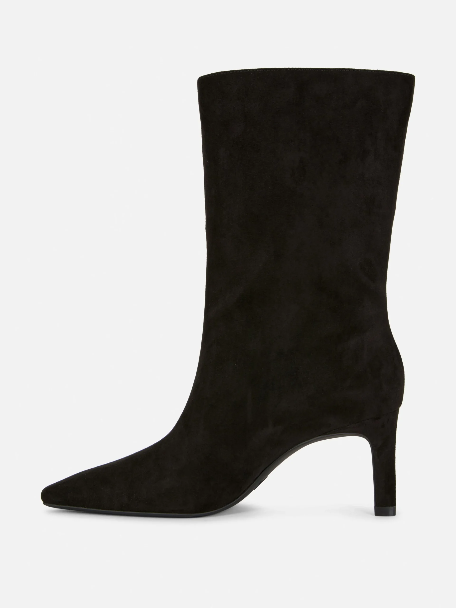 Faux Suede Stiletto Boots|Primark Hot