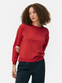 Fine Knit Crew Neck Sweater|Primark Sale
