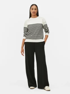Fine Knit Crew Neck Sweater|Primark Outlet