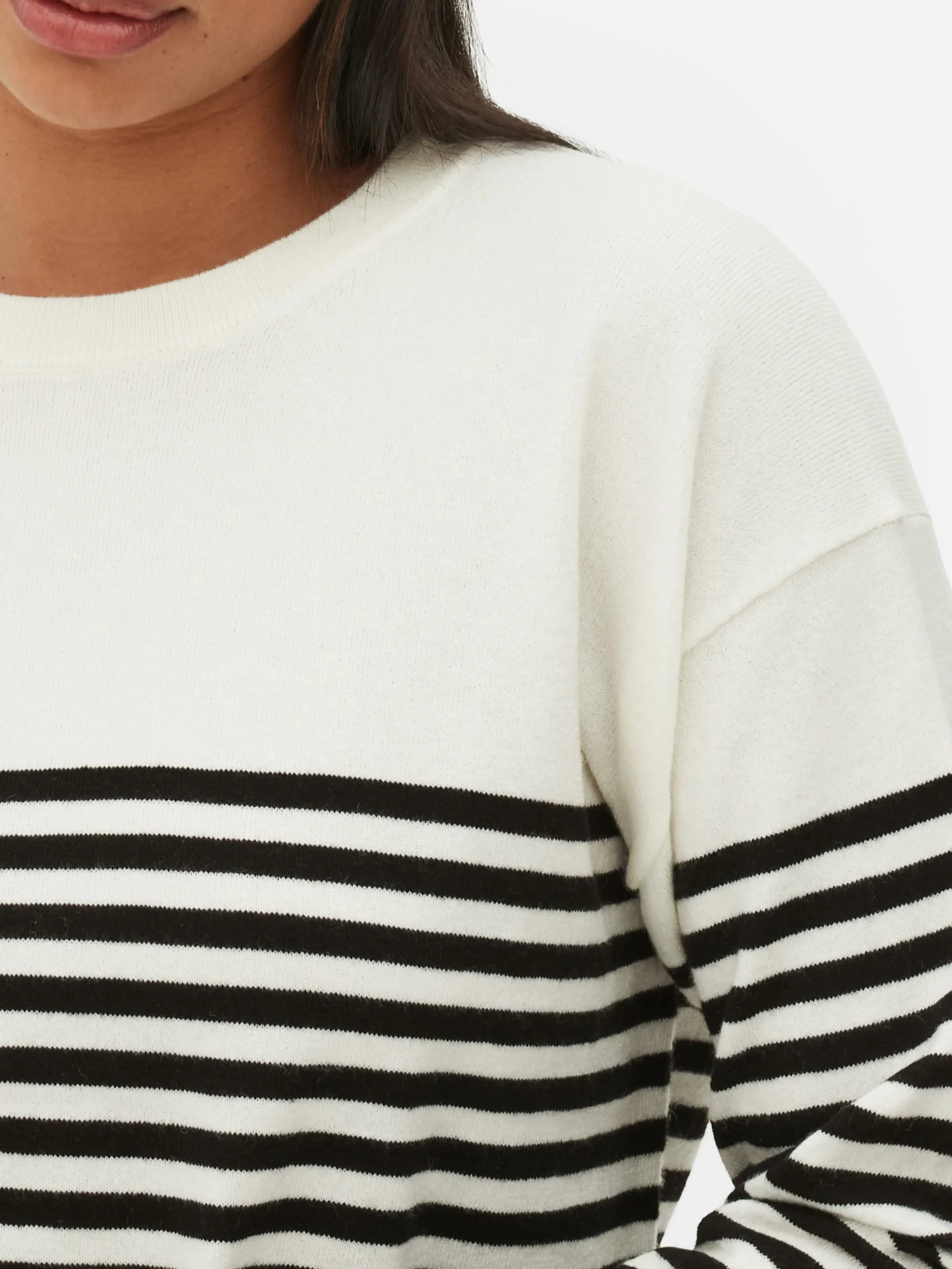 Fine Knit Crew Neck Sweater|Primark Outlet