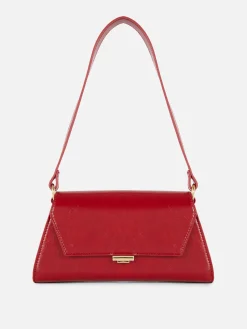 Flap Closure Shoulder Bag|Primark Clearance