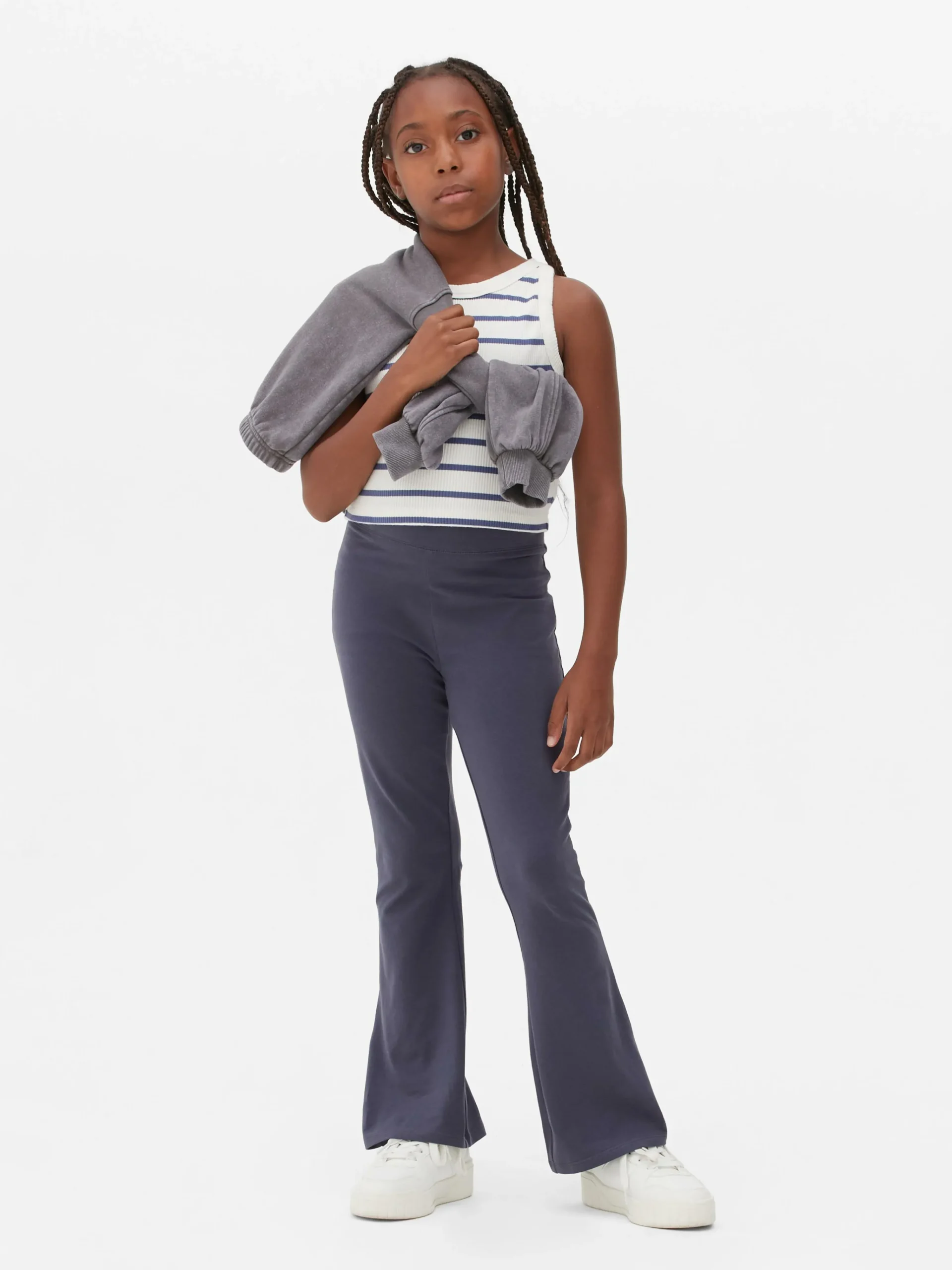 Flared Jersey Leggings|Primark New