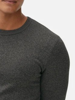 Fleece Lined Long Sleeve Top|Primark New