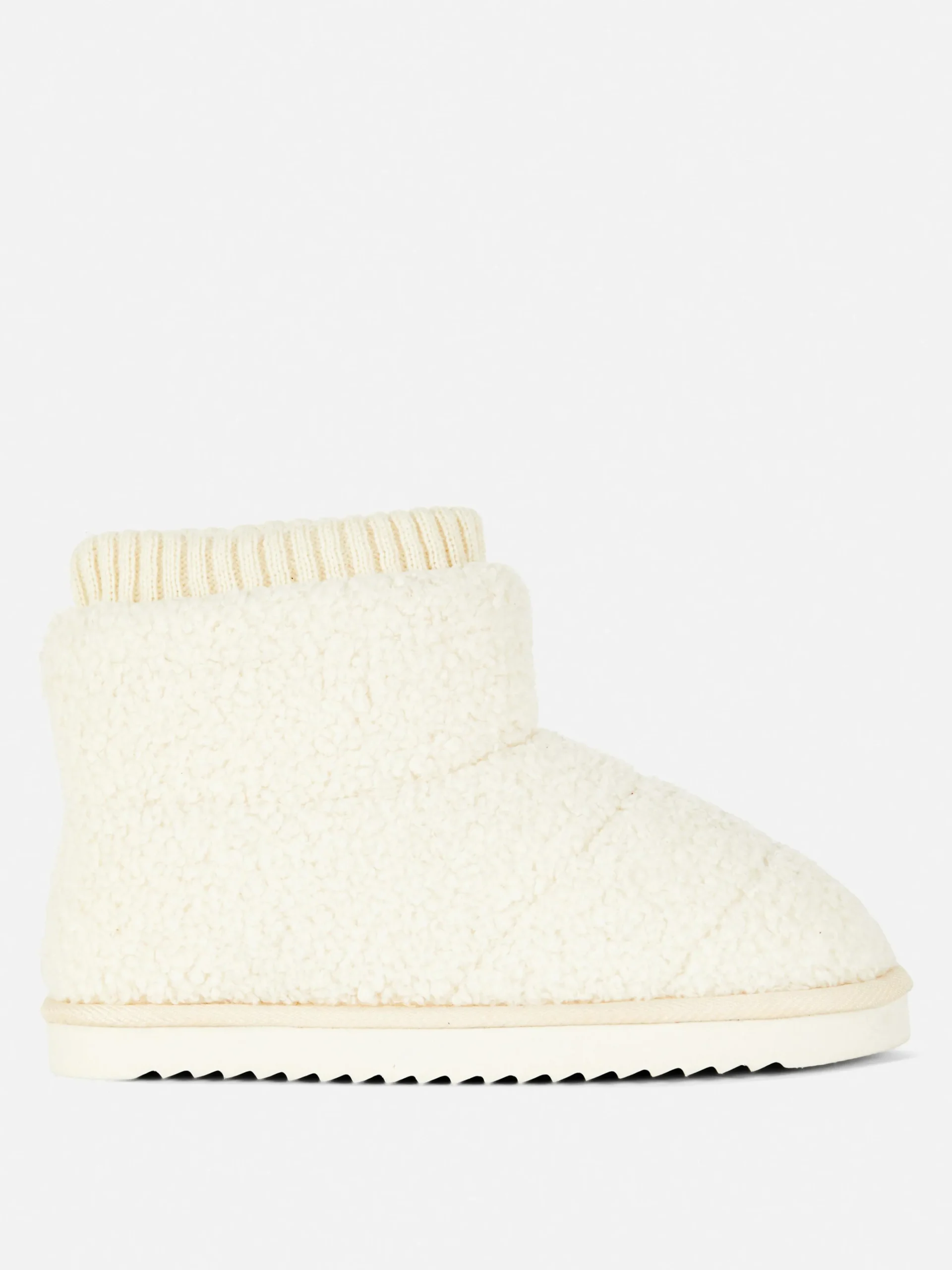 Fleece Sock Slipper Boots|Primark Outlet