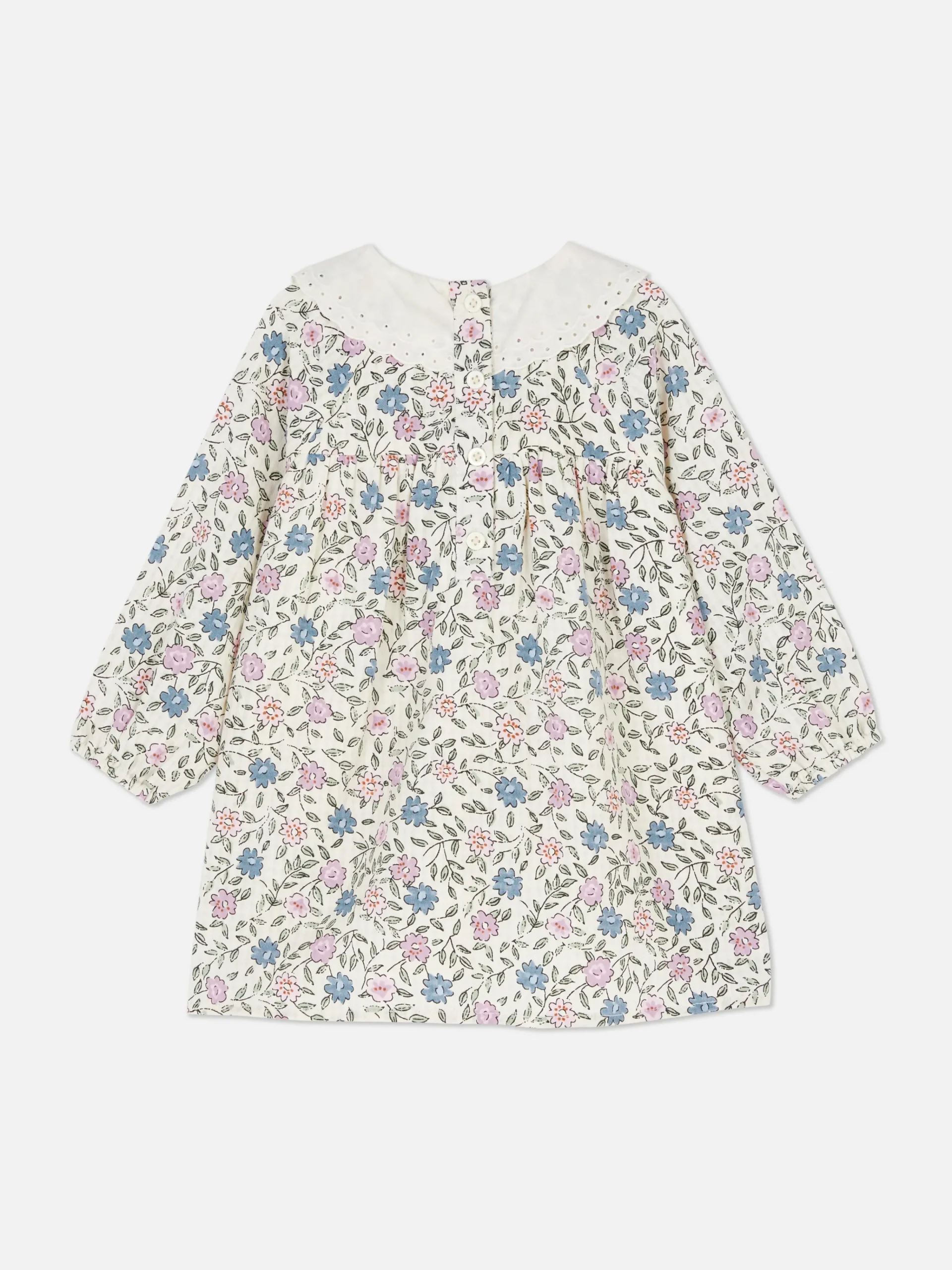 Floral Collared Dress|Primark Sale