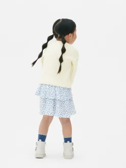 Floral Embroidered Cable Knit Sweater|Primark Online