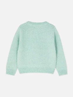 Floral Embroidered Knit Sweater|Primark Outlet
