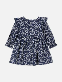 Floral Ruffle Dress|Primark Hot