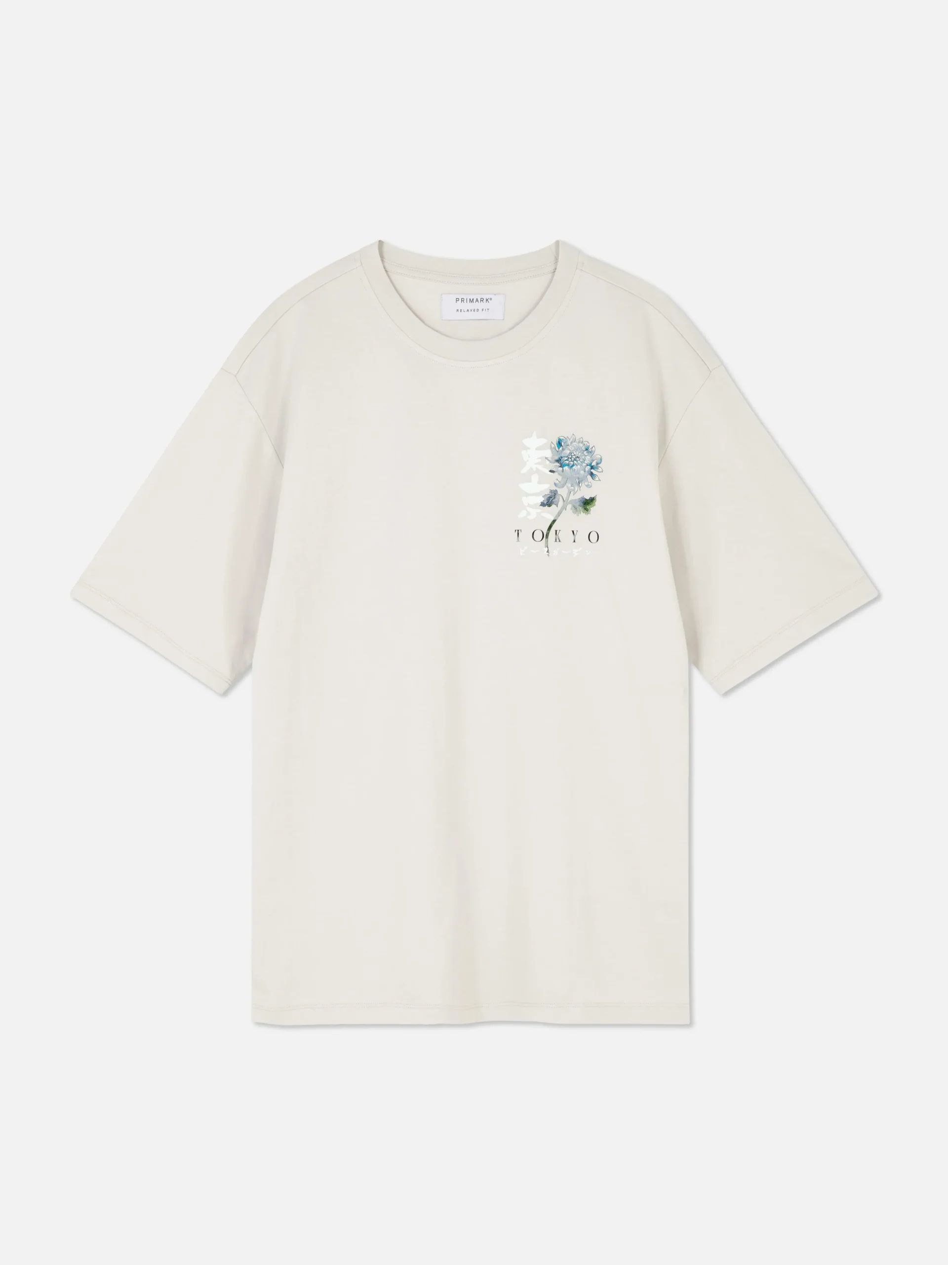 Floral Tokyo Print T-Shirt|Primark Discount