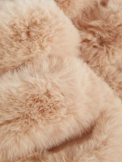 Fluffy Double Strap Slippers|Primark Hot