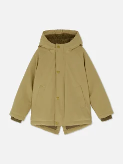 Fluffy Lined Coat|Primark
