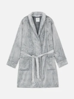 Fluffy Mid-Length Robe|Primark Discount