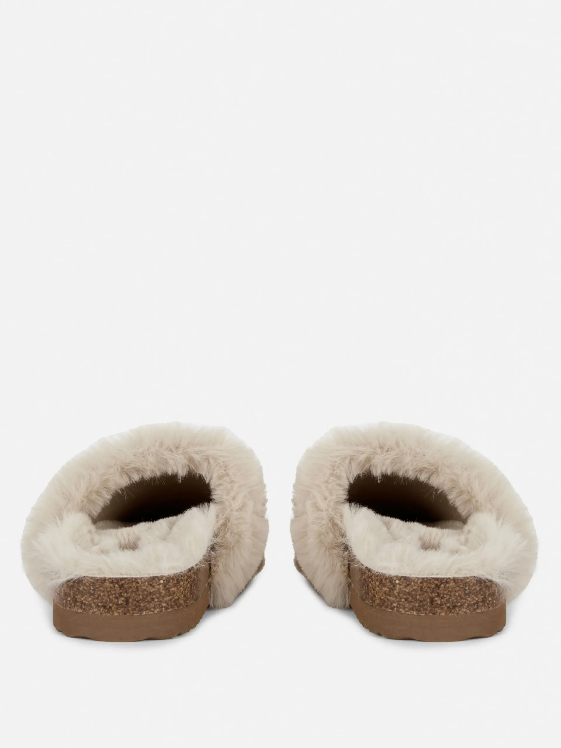 Fluffy Mule Slippers|Primark