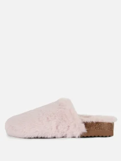 Fluffy Mule Slippers|Primark Online